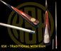 KSK Traditional with Siam - One Piece Cue