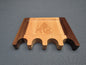 Wooden portable cue rack